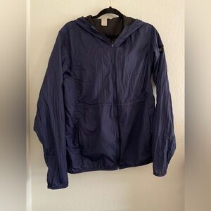 Alo Yoga Windbreaker Jacket Blue Women’s M Lightweight